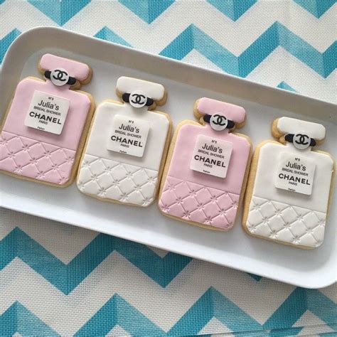 chanel perfume bottle cookies|Chanel Sugar Cookies .